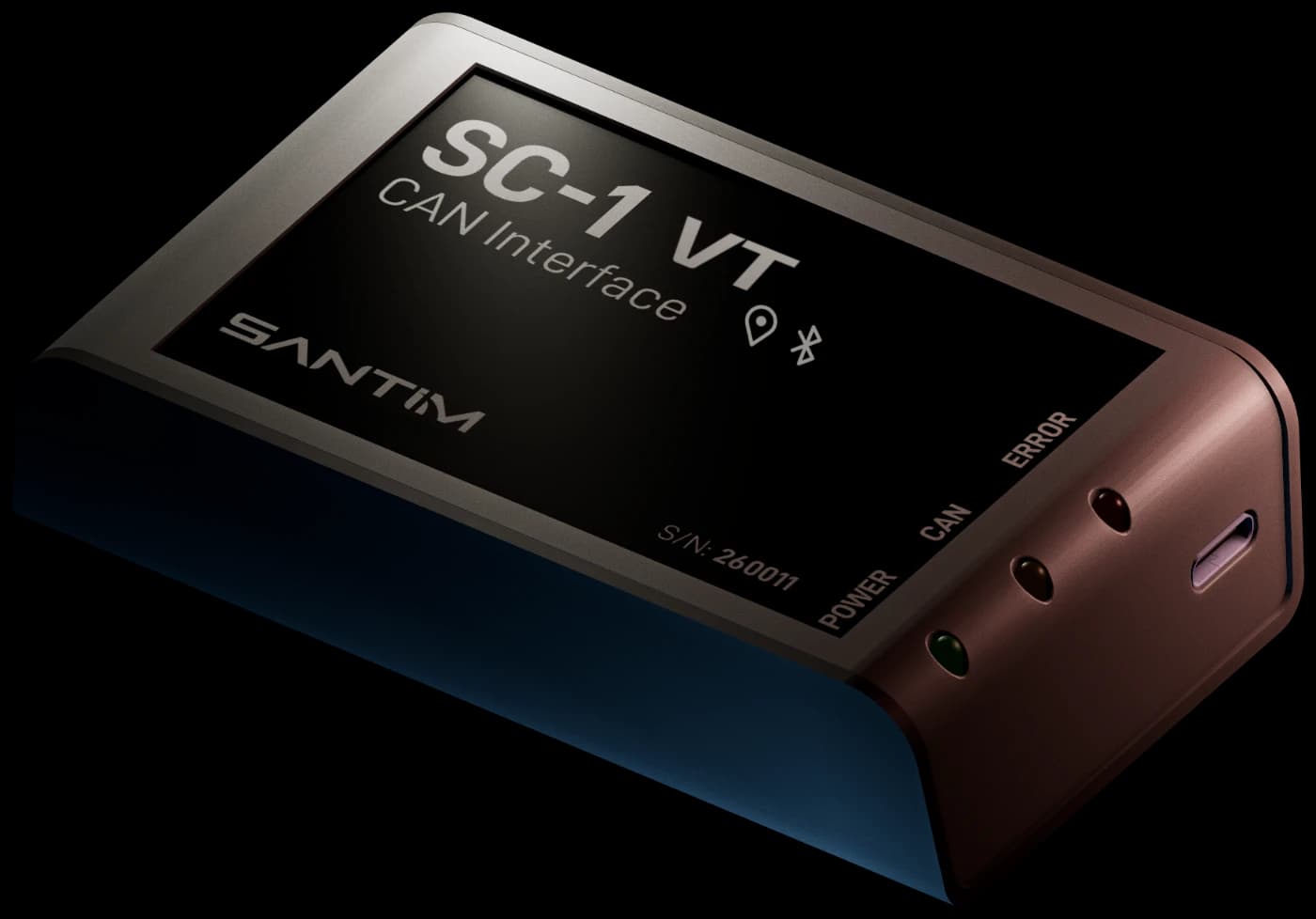 Santim SC-1 VT, suivi de véhicule